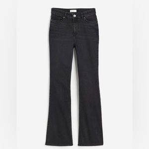 H&M black bootcut jeans